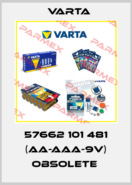 57662 101 481 (AA-AAA-9V) obsolete  Varta