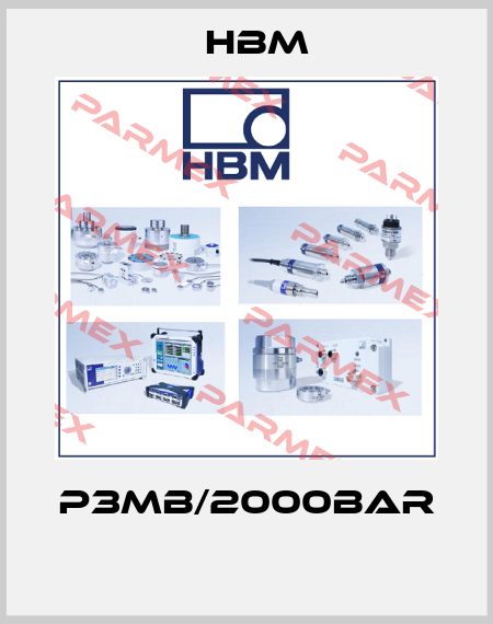 P3MB/2000BAR  Hbm