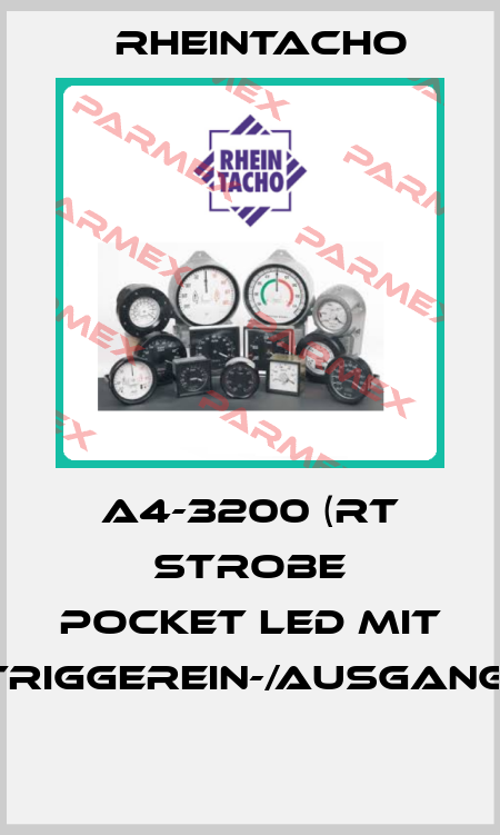 A4-3200 (RT STROBE pocket LED mit Triggerein-/ausgang)  Rheintacho