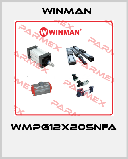 WMPG12X20SNFA  Winman