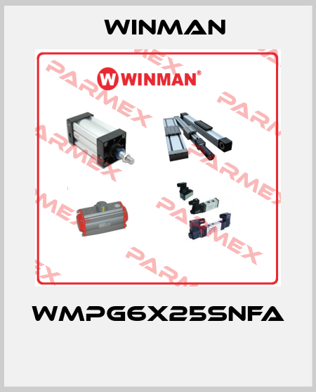 WMPG6X25SNFA  Winman