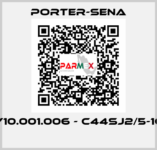 Y10.001.006 - c44sj2/5-1c  PORTER-SENA