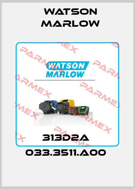 313D2A  033.3511.A00  Watson Marlow