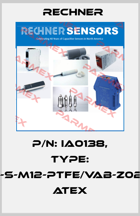 p/n: IA0138, Type: IAS-20-A12-S-M12-PTFE/VAb-Z02-0-2G-1/2D, ATEX Rechner