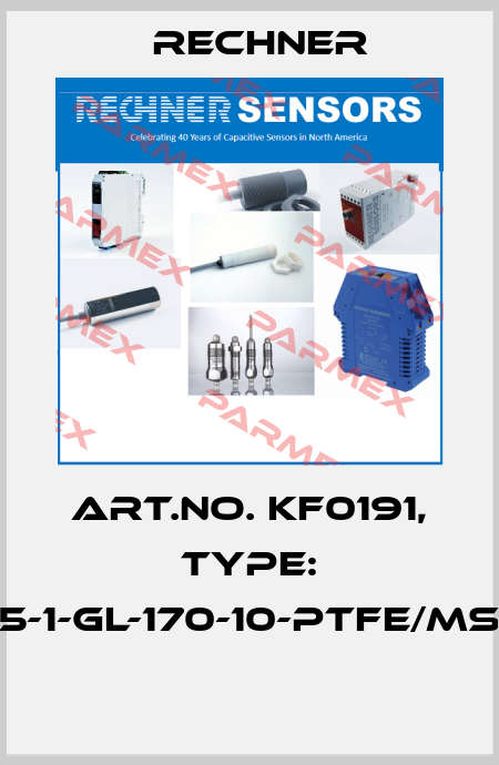 Art.No. KF0191, Type: KFS-5-1-GL-170-10-PTFE/MS-Y95  Rechner