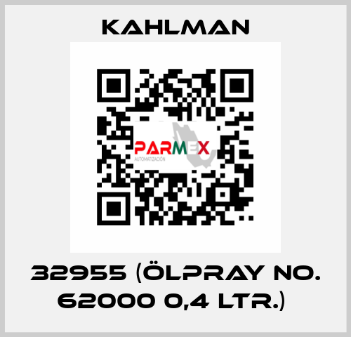 32955 (Ölpray No. 62000 0,4 ltr.)  Kahlman