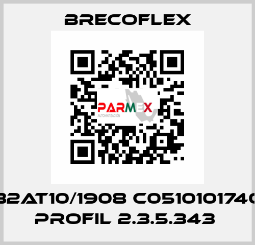 32AT10/1908 C0510101740 Profil 2.3.5.343  Brecoflex