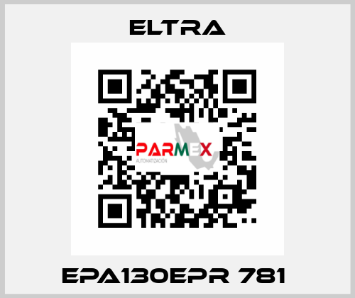 EPA130EPR 781  Eltra