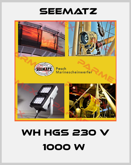 WH HGS 230 V 1000 W  Seematz