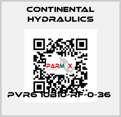 PVR6 10B10-RF-0-36  Continental Hydraulics