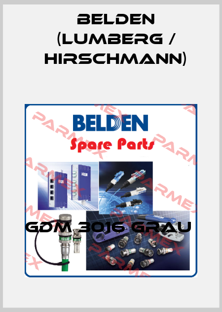 GDM 3016 grau  Belden (Lumberg / Hirschmann)