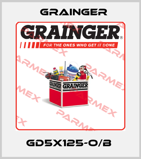 GD5X125-O/B  Grainger