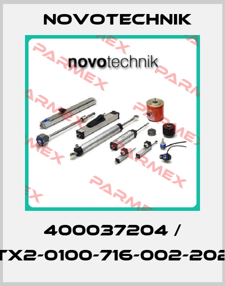 400037204 / TX2-0100-716-002-202 Novotechnik
