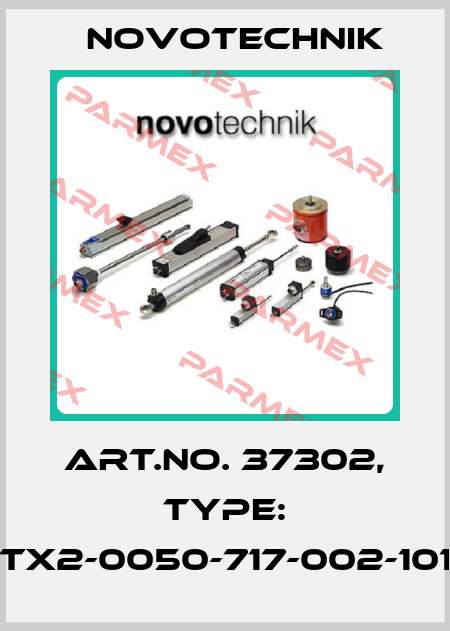Art.No. 37302, Type: TX2-0050-717-002-101 Novotechnik