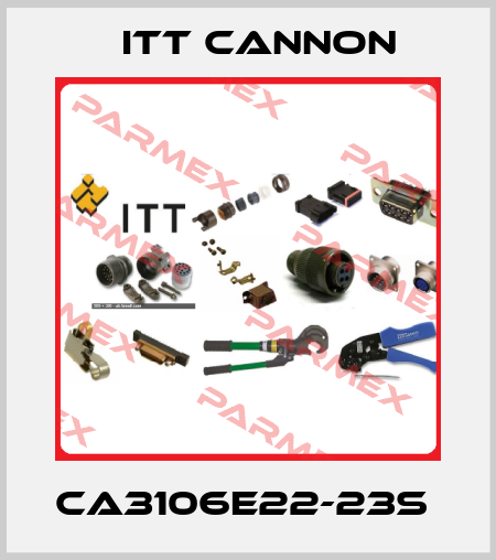 CA3106E22-23s  Itt Cannon