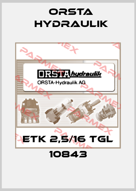 ETK 2,5/16 TGL 10843 Orsta Hydraulik