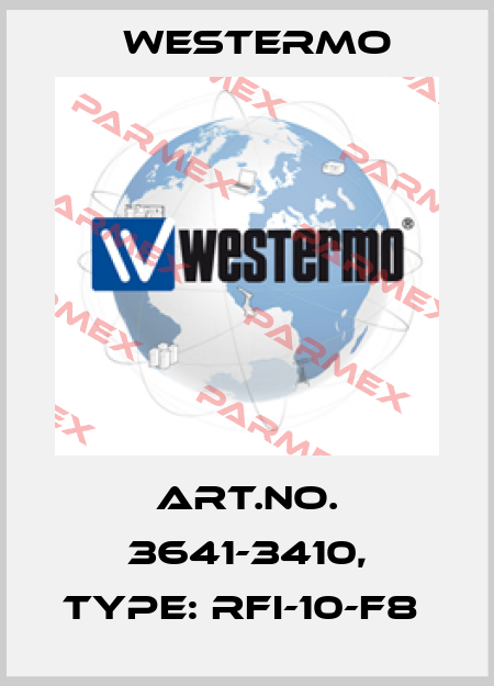 Art.No. 3641-3410, Type: RFI-10-F8  Westermo