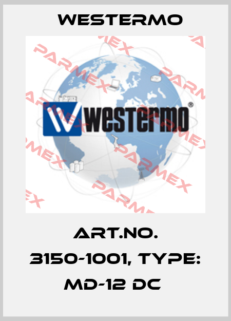 Art.No. 3150-1001, Type: MD-12 DC  Westermo