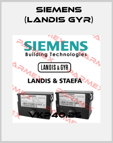 VKP40.25  Siemens (Landis Gyr)