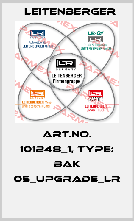 Art.No. 101248_1, Type: BAK 05_Upgrade_LR  Leitenberger