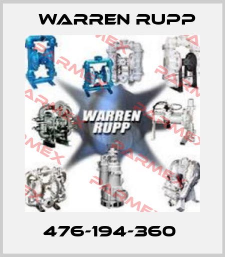 476-194-360  Warren Rupp