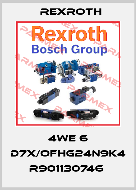 4WE 6 D7X/OFHG24N9K4  R901130746  Rexroth