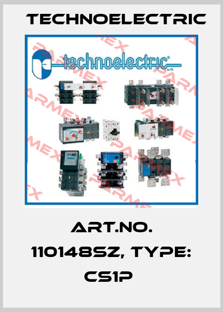 Art.No. 110148SZ, Type: CS1P  Technoelectric