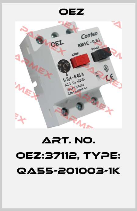 Art. No. OEZ:37112, Type: QA55-201003-1K  OEZ