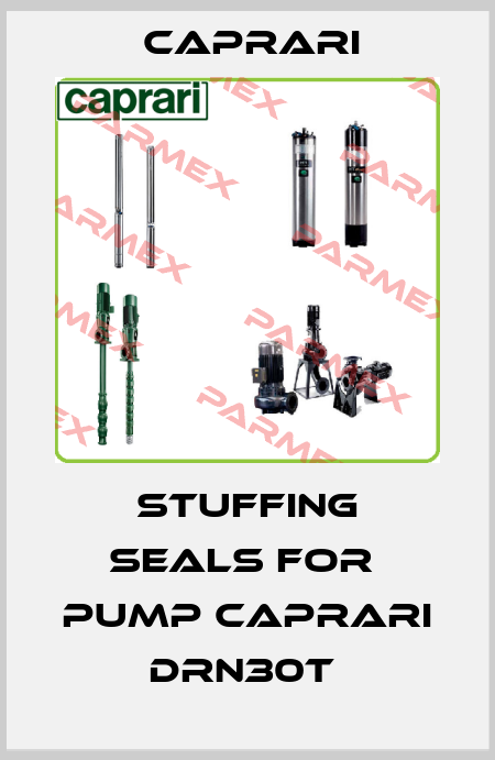 Stuffing seals for  pump Caprari DRN30T  CAPRARI 