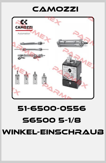 51-6500-0556  S6500 5-1/8  WINKEL-EINSCHRAUB  Camozzi