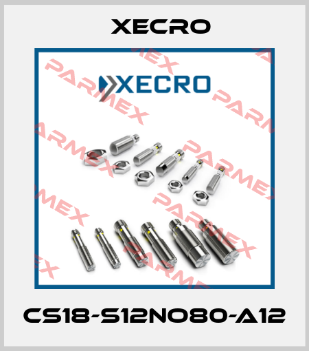 CS18-S12NO80-A12 Xecro