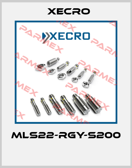 MLS22-RGY-S200  Xecro