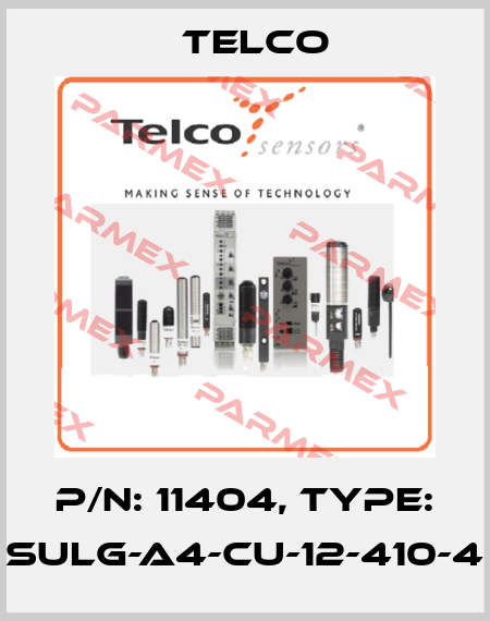 P/N: 11404, Type: SULG-A4-CU-12-410-4 Telco