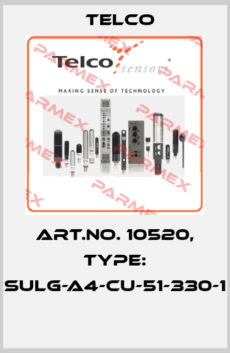 Art.No. 10520, Type: SULG-A4-CU-51-330-1  Telco