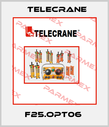 F25.OPT06  Telecrane