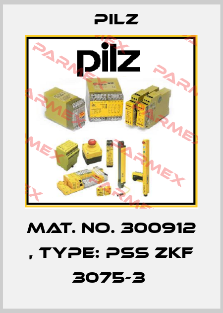Mat. No. 300912 , Type: PSS ZKF 3075-3  Pilz