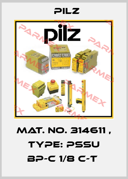 Mat. No. 314611 , Type: PSSu BP-C 1/8 C-T  Pilz