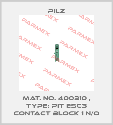 Mat. No. 400310 , Type: PIT esc3 contact block 1 n/o Pilz