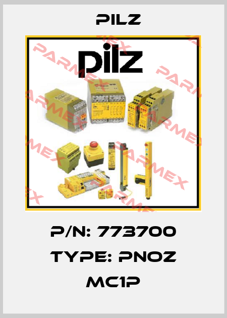 P/N: 773700 Type: PNOZ mc1p Pilz