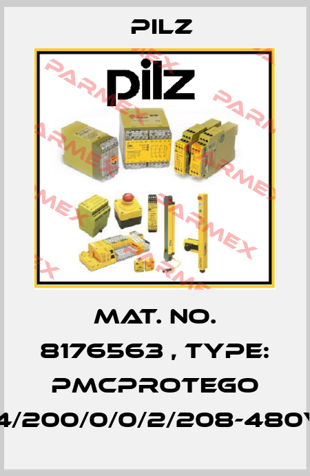 Mat. No. 8176563 , Type: PMCprotego D.24/200/0/0/2/208-480VAC Pilz