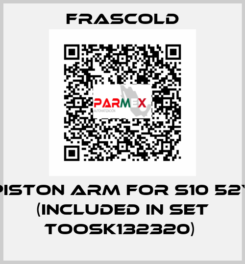 Piston arm for S10 52Y  (included in set TOOSK132320)  Frascold