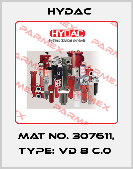 Mat No. 307611, Type: VD 8 C.0  Hydac