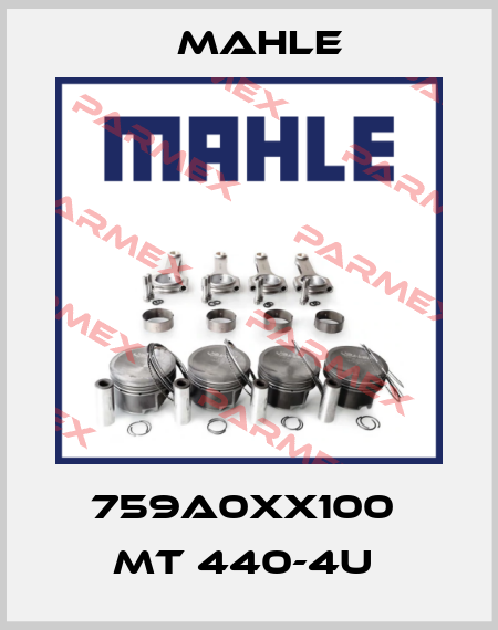 759A0XX100  MT 440-4u  MAHLE