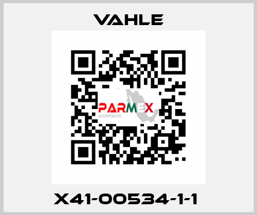 X41-00534-1-1  Vahle