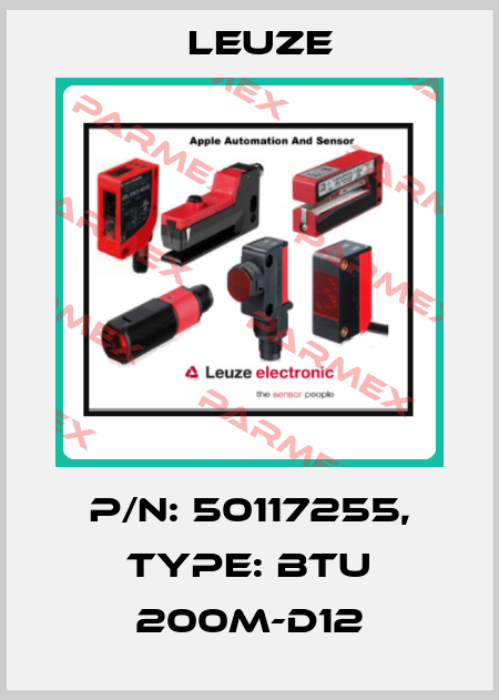 p/n: 50117255, Type: BTU 200M-D12 Leuze