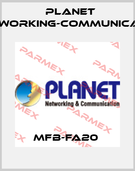 MFB-FA20  Planet Networking-Communication