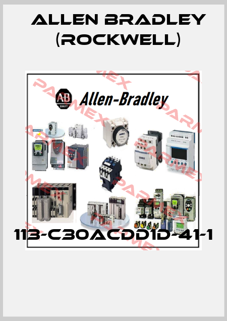 113-C30ACDD1D-41-1  Allen Bradley (Rockwell)