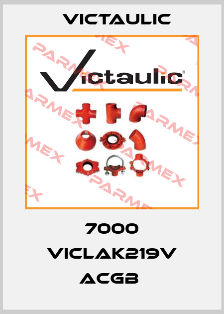 7000 VICLAK219V ACGB  Victaulic