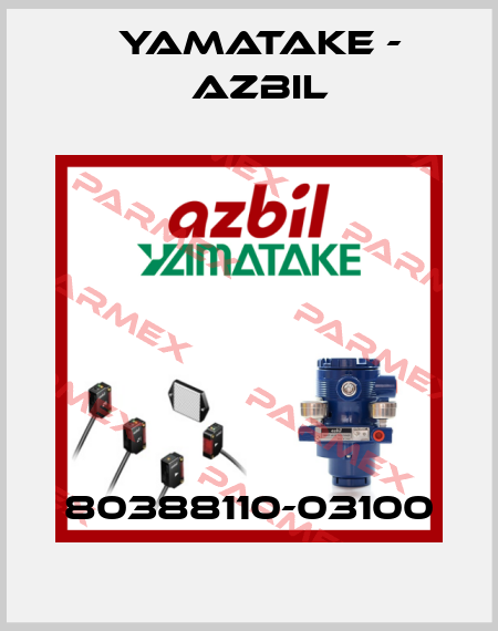 80388110-03100 Yamatake - Azbil