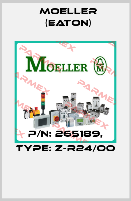 P/N: 265189, Type: Z-R24/OO  Moeller (Eaton)